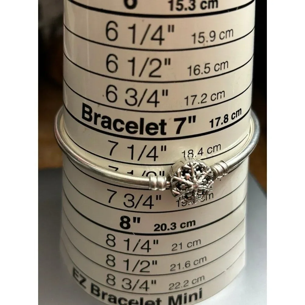 Pandora Snowflake Clasp Bangle‎